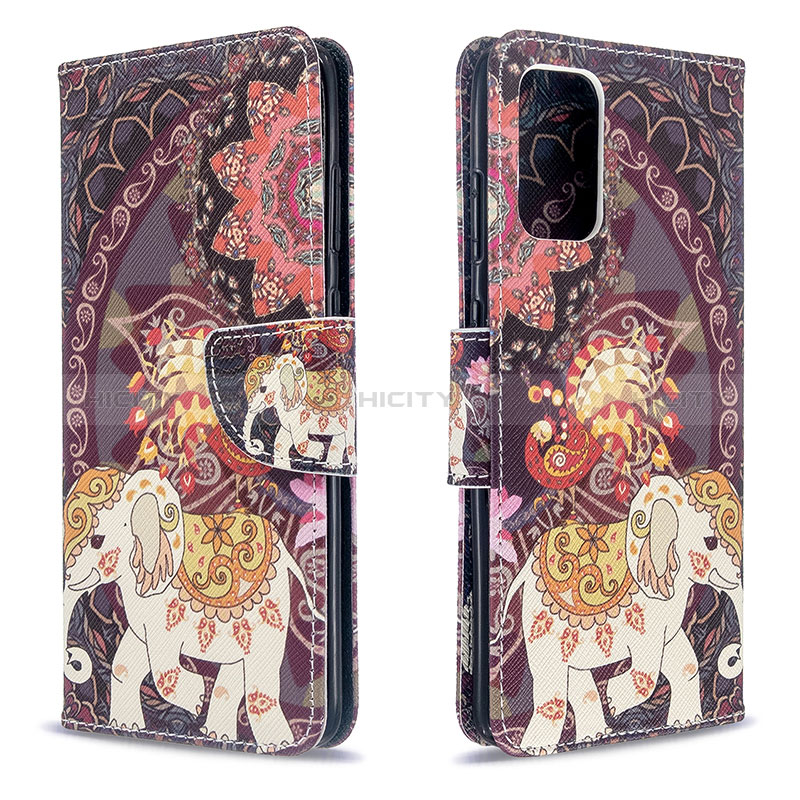 Funda de Cuero Cartera con Soporte Patron de Moda Carcasa B03F para Samsung Galaxy S20 5G