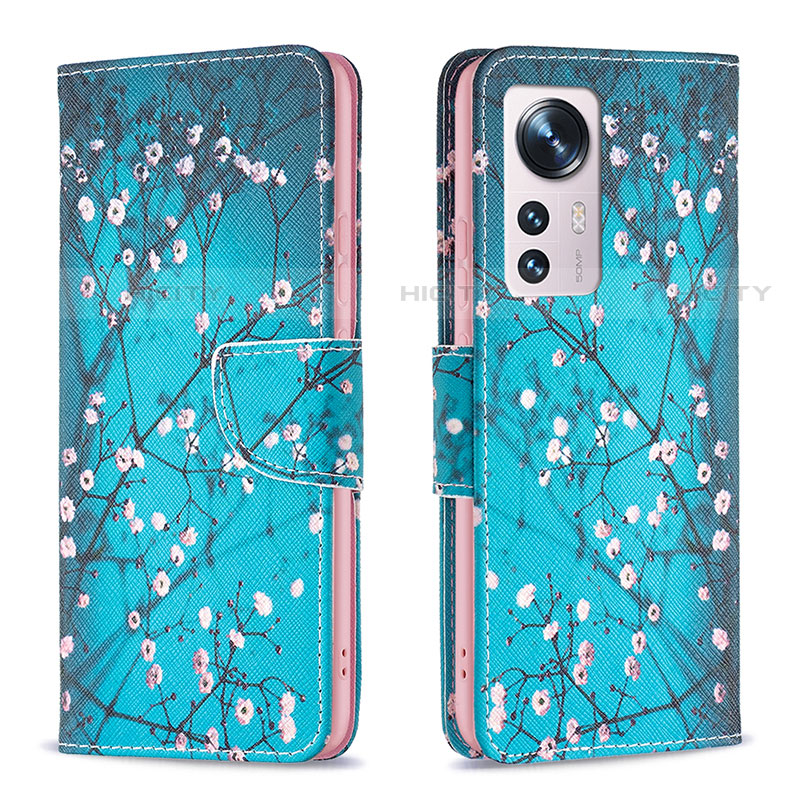 Funda de Cuero Cartera con Soporte Patron de Moda Carcasa B03F para Xiaomi Mi 12S Pro 5G