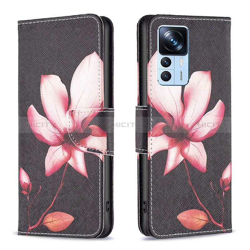 Funda de Cuero Cartera con Soporte Patron de Moda Carcasa B03F para Xiaomi Redmi K50 Ultra 5G