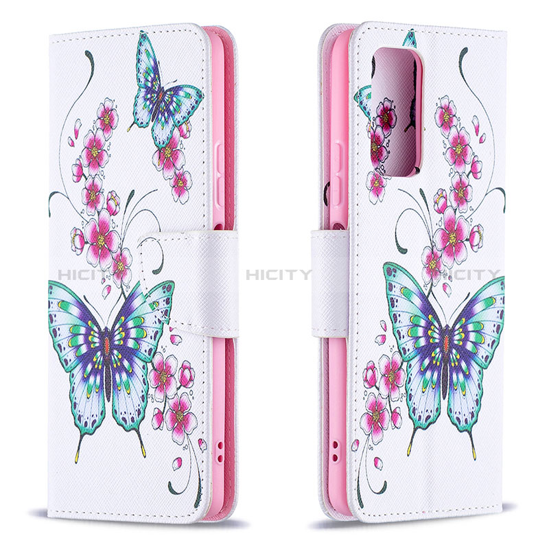 Funda de Cuero Cartera con Soporte Patron de Moda Carcasa B03F para Xiaomi Redmi Note 10 Pro Max