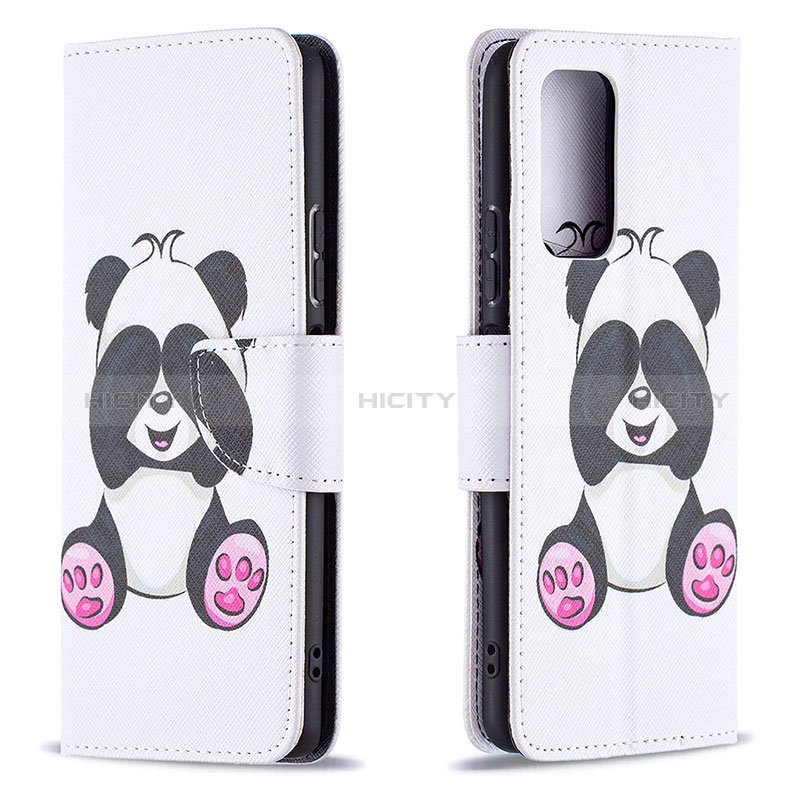 Funda de Cuero Cartera con Soporte Patron de Moda Carcasa B03F para Xiaomi Redmi Note 10 Pro Max