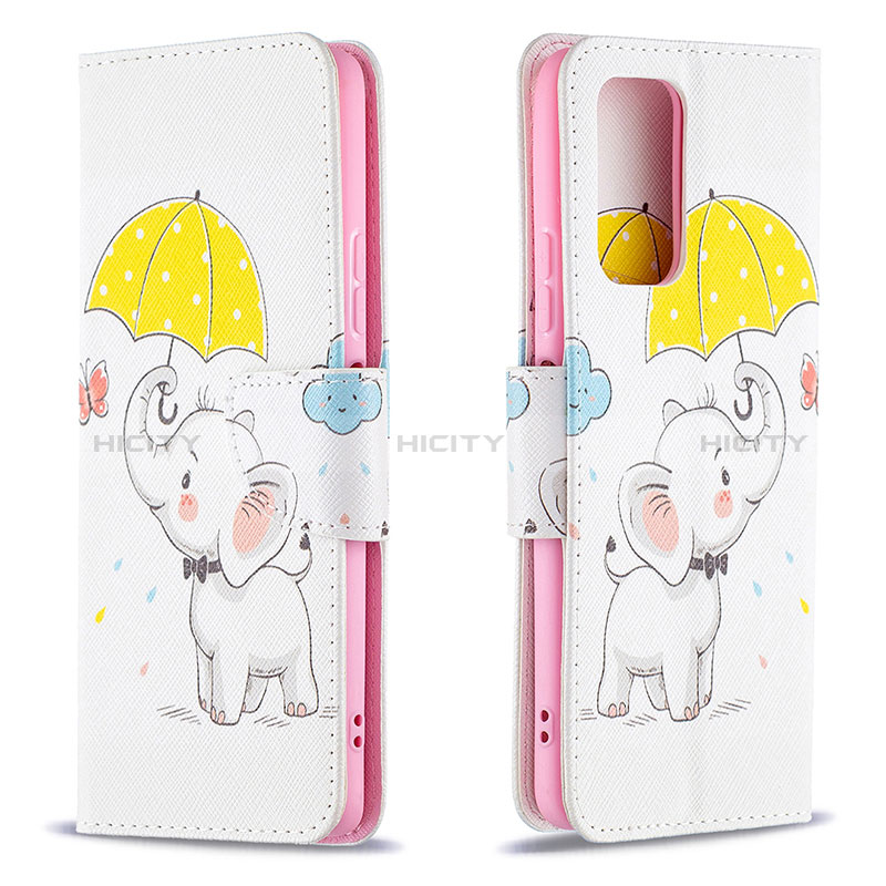 Funda de Cuero Cartera con Soporte Patron de Moda Carcasa B03F para Xiaomi Redmi Note 10 Pro Max