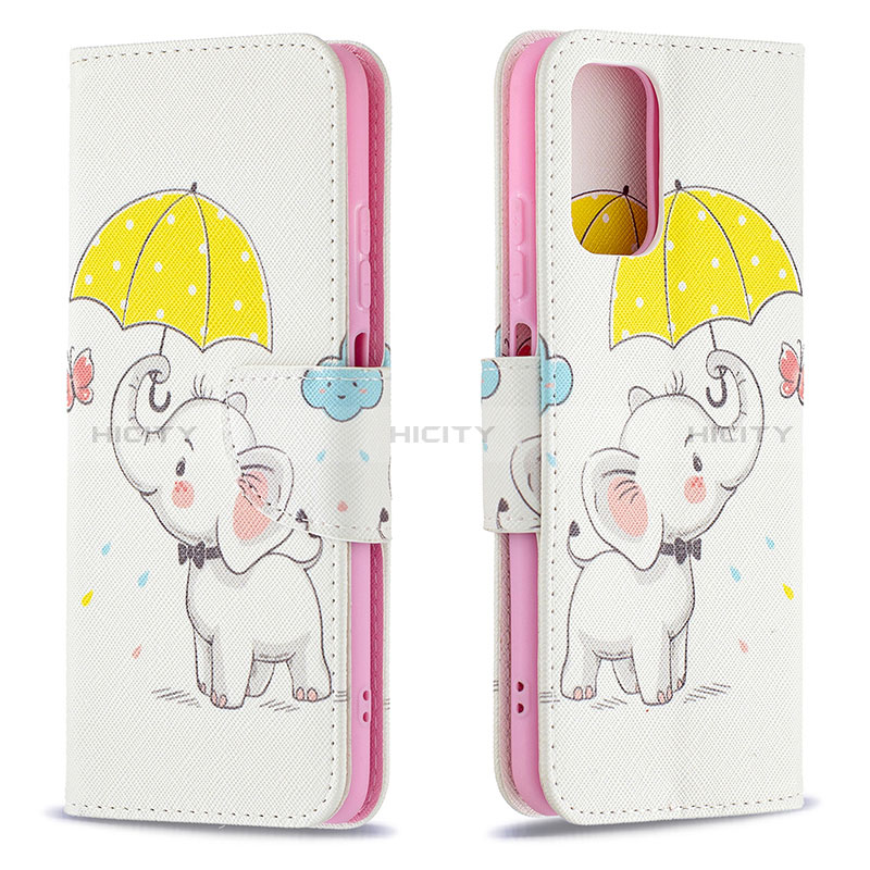 Funda de Cuero Cartera con Soporte Patron de Moda Carcasa B03F para Xiaomi Redmi Note 11 SE India 4G