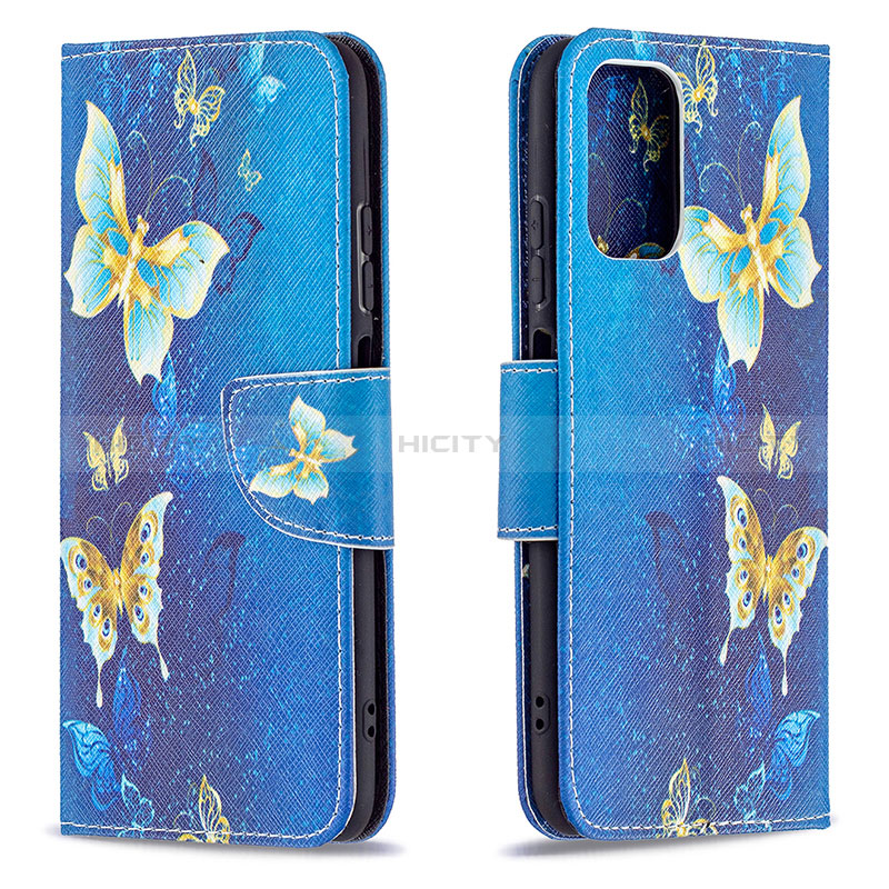 Funda de Cuero Cartera con Soporte Patron de Moda Carcasa B03F para Xiaomi Redmi Note 11 SE India 4G