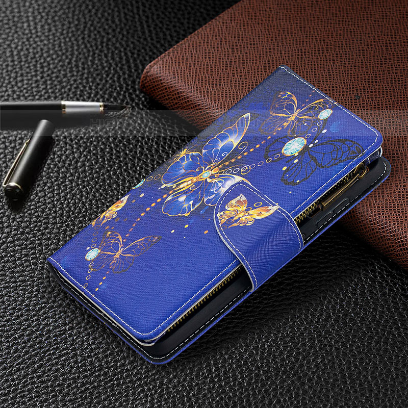 Funda de Cuero Cartera con Soporte Patron de Moda Carcasa B04F para Samsung Galaxy A52 5G