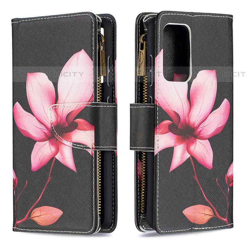 Funda de Cuero Cartera con Soporte Patron de Moda Carcasa B04F para Samsung Galaxy A52 5G