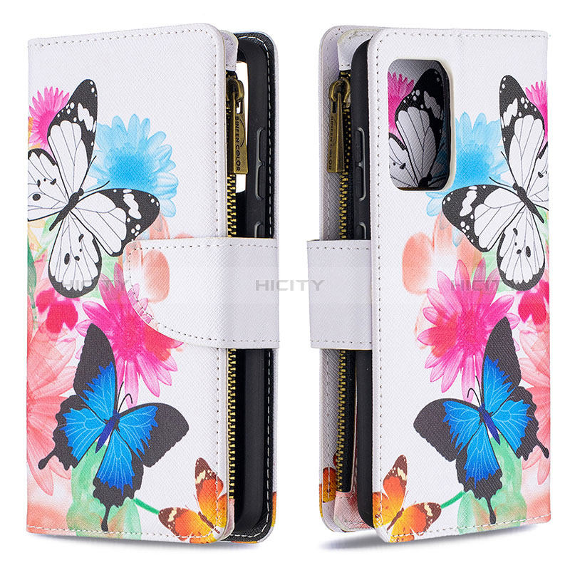 Funda de Cuero Cartera con Soporte Patron de Moda Carcasa B04F para Samsung Galaxy A52s 5G