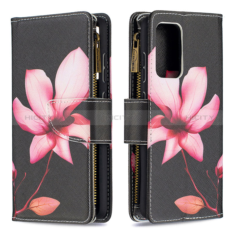 Funda de Cuero Cartera con Soporte Patron de Moda Carcasa B04F para Samsung Galaxy A52s 5G