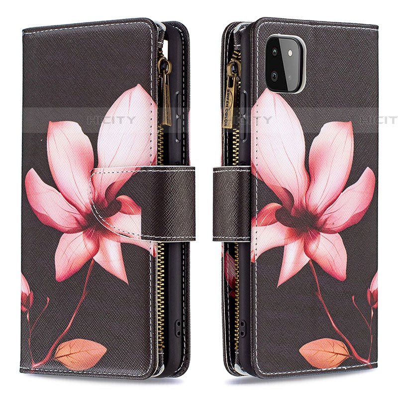 Funda de Cuero Cartera con Soporte Patron de Moda Carcasa B04F para Samsung Galaxy F42 5G