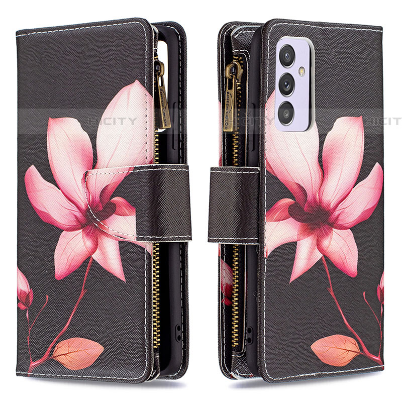 Funda de Cuero Cartera con Soporte Patron de Moda Carcasa B04F para Samsung Galaxy M14 5G