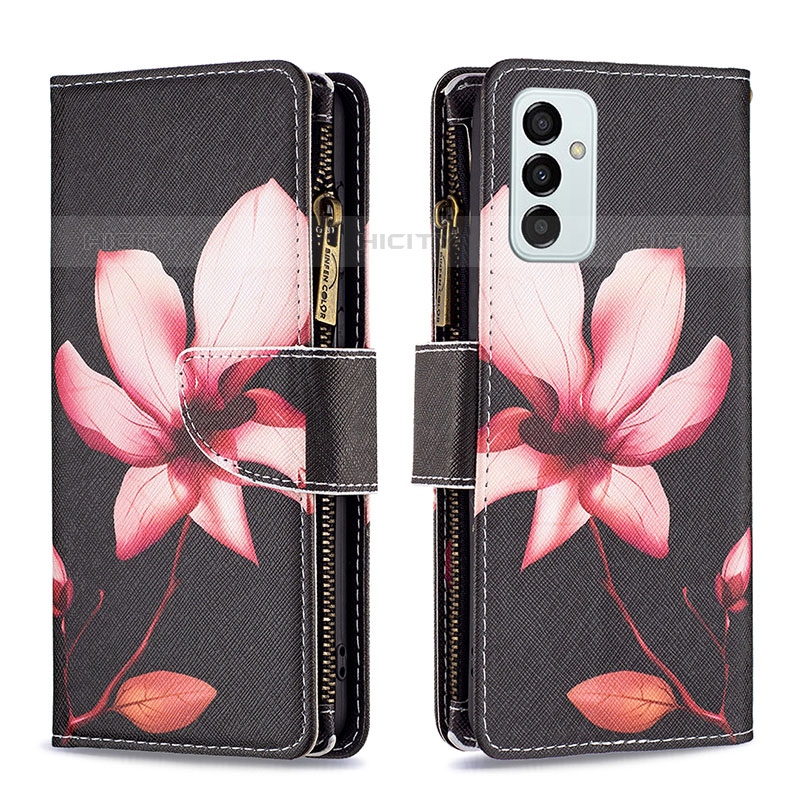 Funda de Cuero Cartera con Soporte Patron de Moda Carcasa B04F para Samsung Galaxy M23 5G