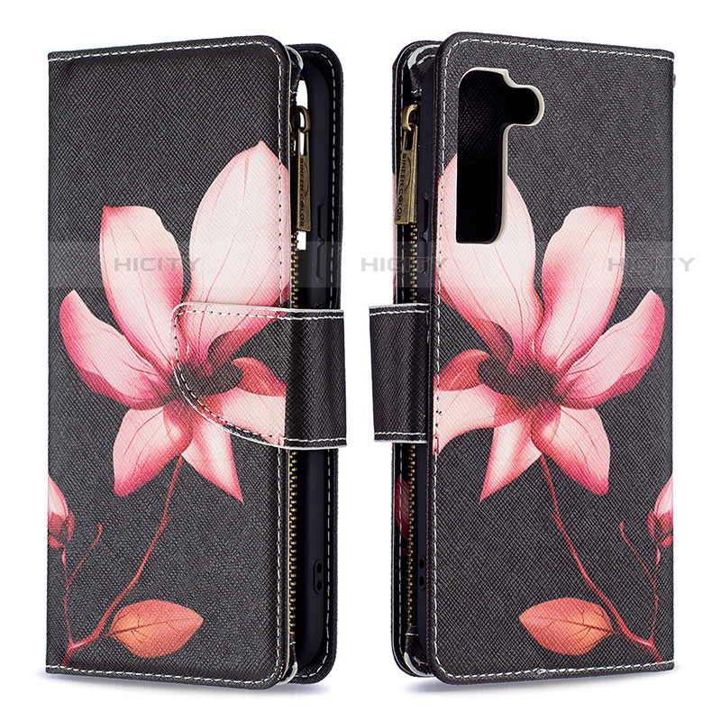 Funda de Cuero Cartera con Soporte Patron de Moda Carcasa B04F para Samsung Galaxy S21 Plus 5G