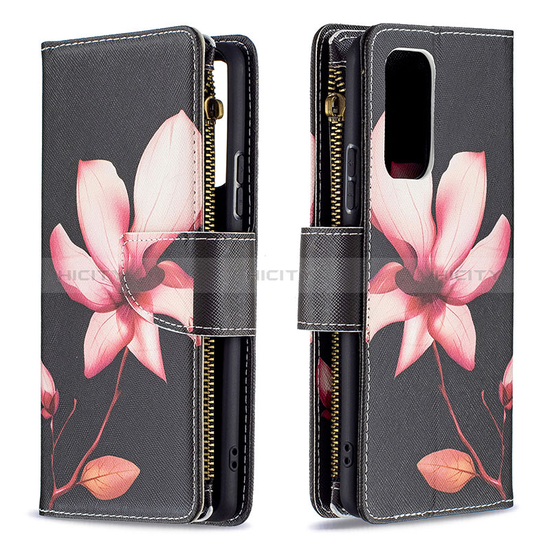 Funda de Cuero Cartera con Soporte Patron de Moda Carcasa B04F para Xiaomi Redmi Note 10 Pro 4G