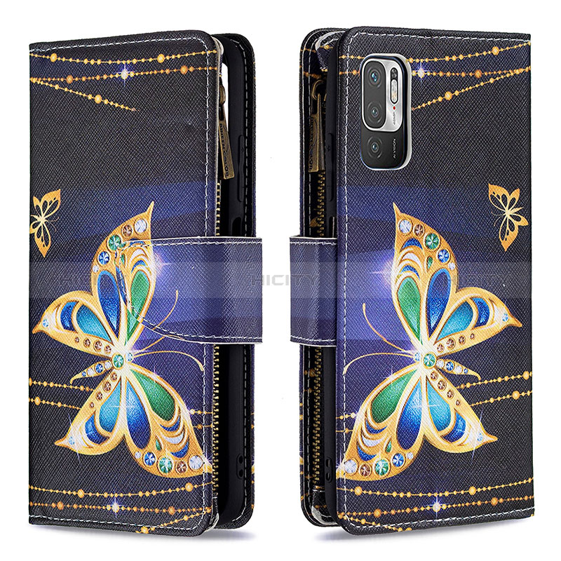 Funda de Cuero Cartera con Soporte Patron de Moda Carcasa B04F para Xiaomi Redmi Note 11 SE 5G