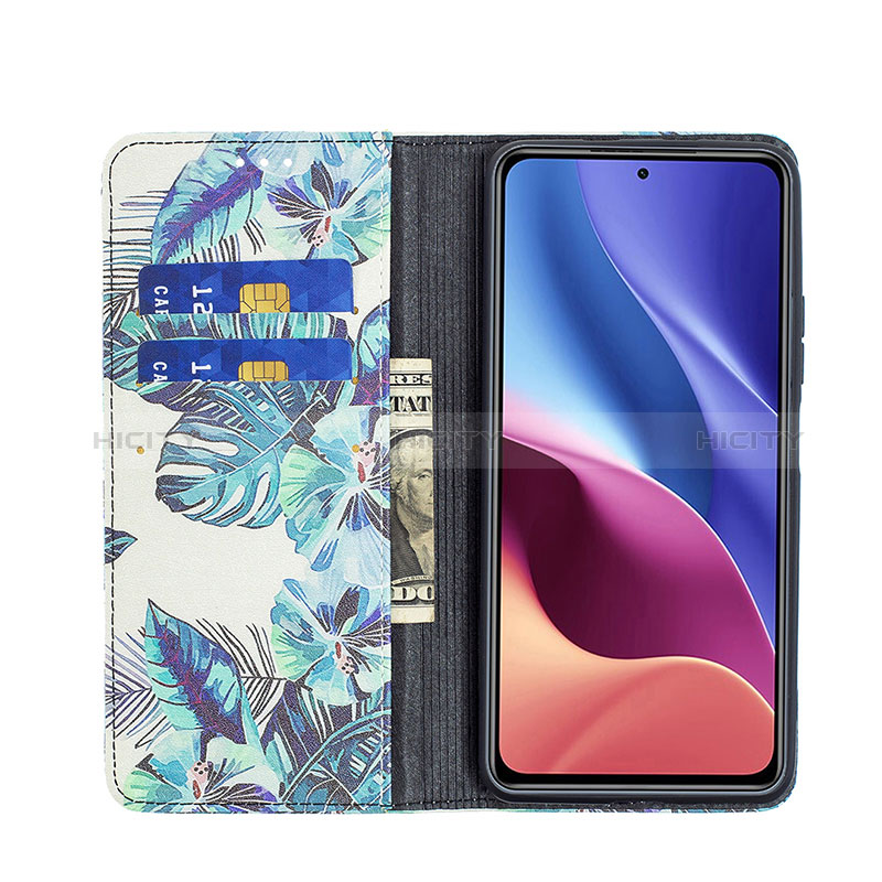 Funda de Cuero Cartera con Soporte Patron de Moda Carcasa B05F para Xiaomi Mi 11X 5G