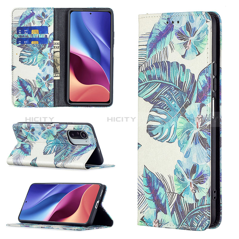 Funda de Cuero Cartera con Soporte Patron de Moda Carcasa B05F para Xiaomi Redmi K40 Pro 5G