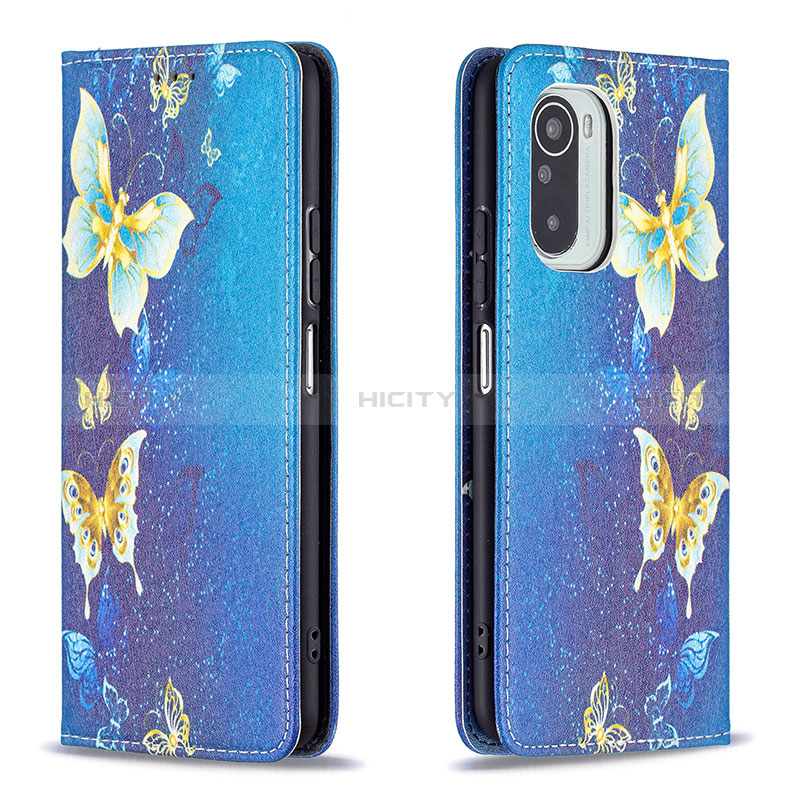 Funda de Cuero Cartera con Soporte Patron de Moda Carcasa B05F para Xiaomi Redmi K40 Pro 5G