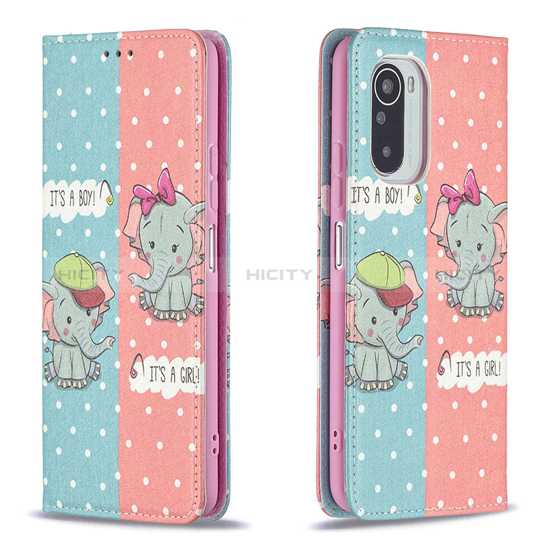 Funda de Cuero Cartera con Soporte Patron de Moda Carcasa B05F para Xiaomi Redmi K40 Pro+ Plus 5G