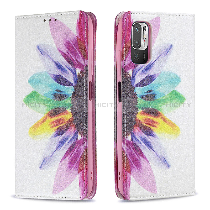 Funda de Cuero Cartera con Soporte Patron de Moda Carcasa B05F para Xiaomi Redmi Note 11 SE 5G