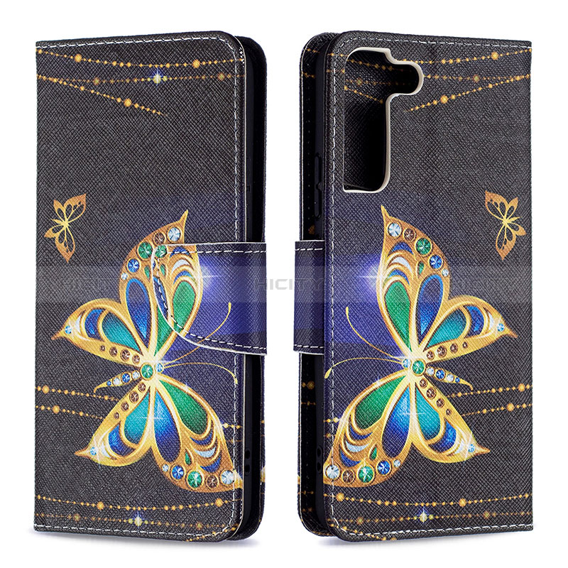 Funda de Cuero Cartera con Soporte Patron de Moda Carcasa B09F para Samsung Galaxy S24 5G