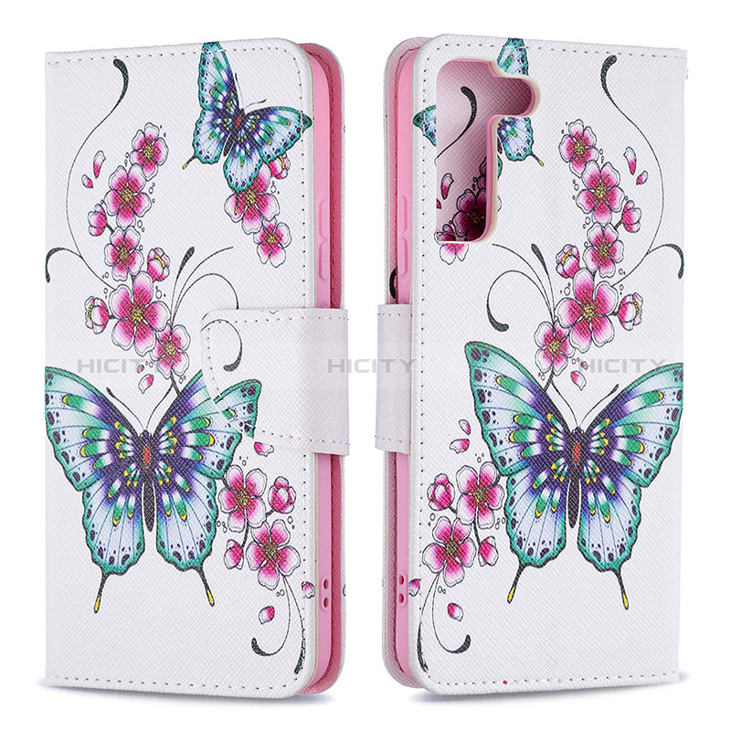 Funda de Cuero Cartera con Soporte Patron de Moda Carcasa B09F para Samsung Galaxy S24 5G