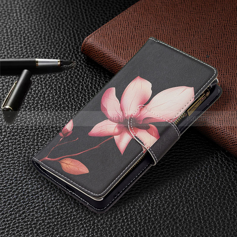 Funda de Cuero Cartera con Soporte Patron de Moda Carcasa BF3 para Xiaomi Redmi Note 10 Pro Max