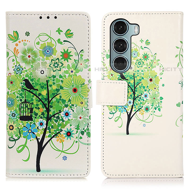 Funda de Cuero Cartera con Soporte Patron de Moda Carcasa D02Y para Motorola Moto Edge S30 5G