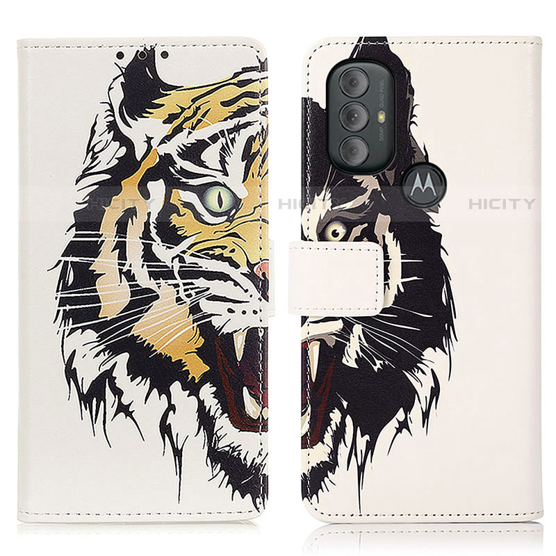 Funda de Cuero Cartera con Soporte Patron de Moda Carcasa D02Y para Motorola Moto G Play Gen 2