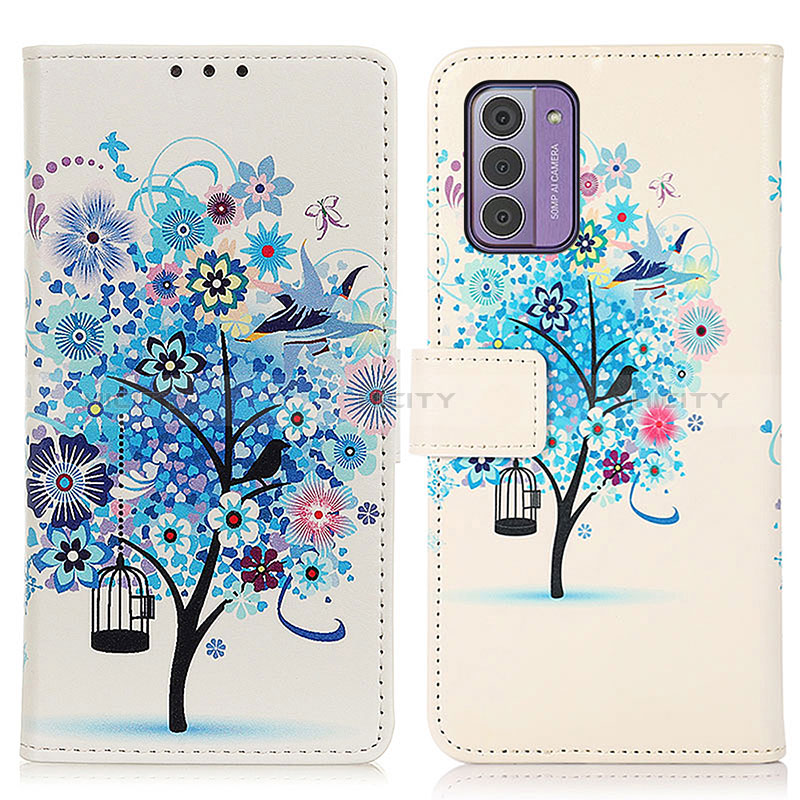 Funda de Cuero Cartera con Soporte Patron de Moda Carcasa D02Y para Nokia G310 5G