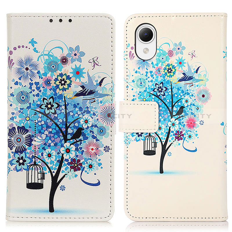 Funda de Cuero Cartera con Soporte Patron de Moda Carcasa D02Y para Samsung Galaxy A23e 5G