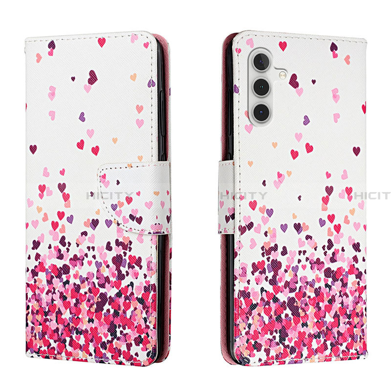 Funda de Cuero Cartera con Soporte Patron de Moda Carcasa H01X para Samsung Galaxy A13 5G