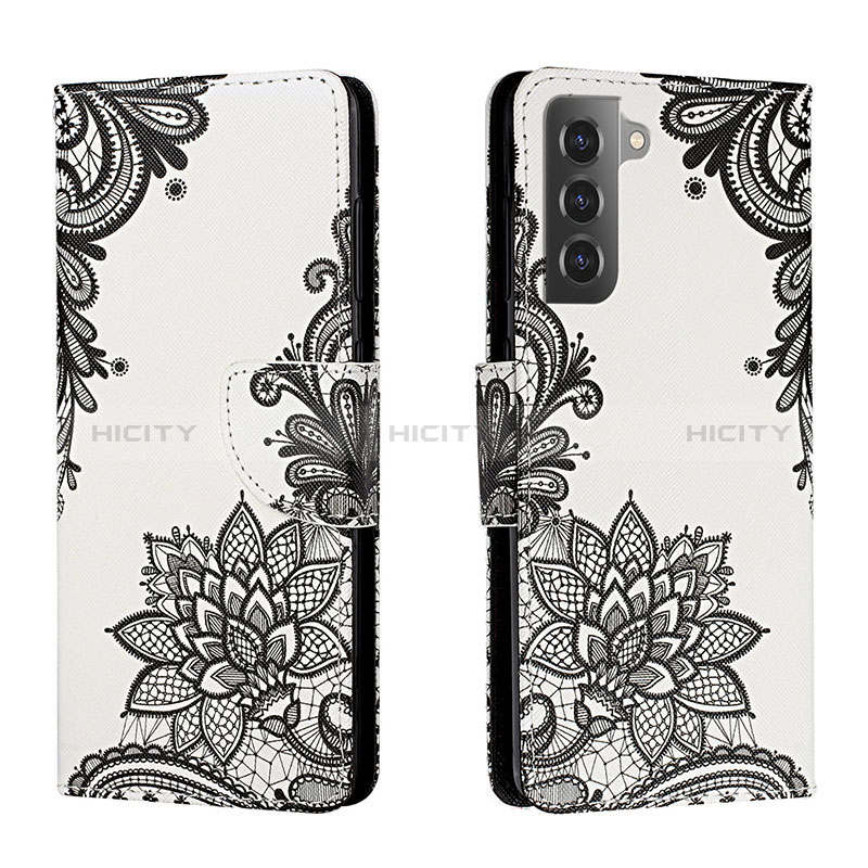 Funda de Cuero Cartera con Soporte Patron de Moda Carcasa H01X para Samsung Galaxy S23 Plus 5G