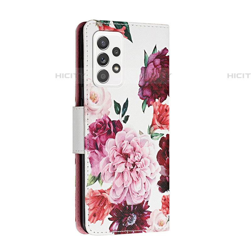 Funda de Cuero Cartera con Soporte Patron de Moda Carcasa H02X para Samsung Galaxy A53 5G