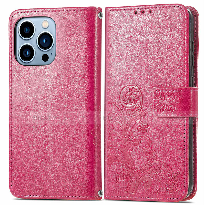 Funda de Cuero Cartera con Soporte Patron de Moda Carcasa H03 para Apple iPhone 13 Pro