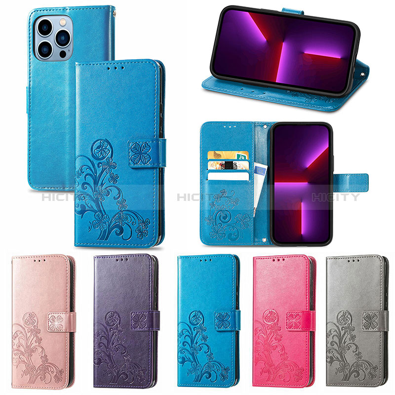 Funda de Cuero Cartera con Soporte Patron de Moda Carcasa H03 para Apple iPhone 14 Pro Max