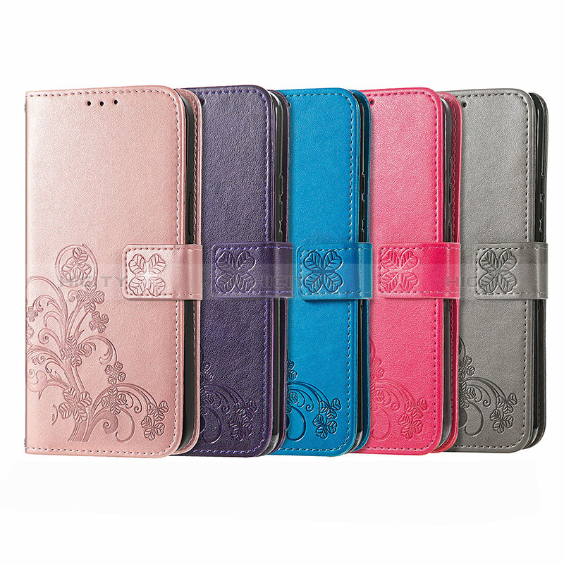 Funda de Cuero Cartera con Soporte Patron de Moda Carcasa H03 para Apple iPhone 15