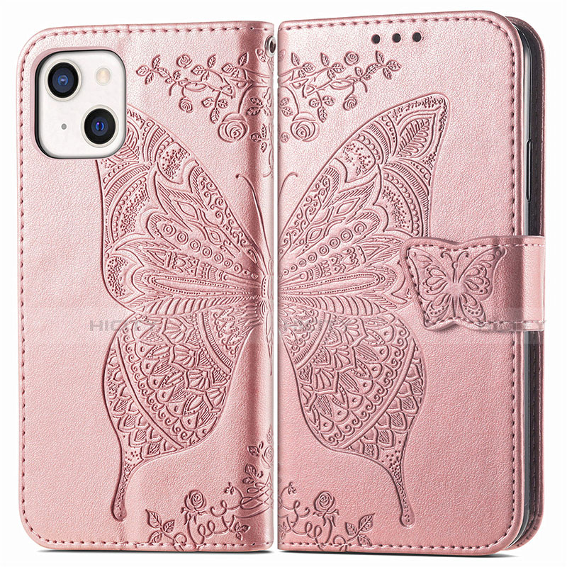 Funda de Cuero Cartera con Soporte Patron de Moda Carcasa H07 para Apple iPhone 13