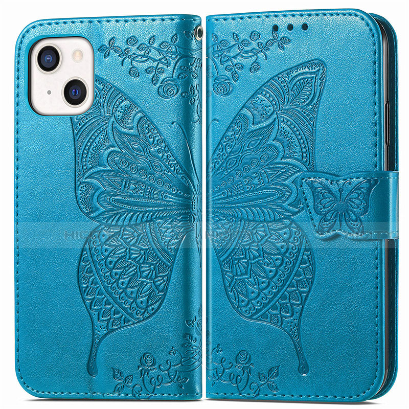 Funda de Cuero Cartera con Soporte Patron de Moda Carcasa H07 para Apple iPhone 13 Mini