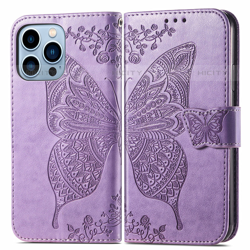 Funda de Cuero Cartera con Soporte Patron de Moda Carcasa H07 para Apple iPhone 15 Pro