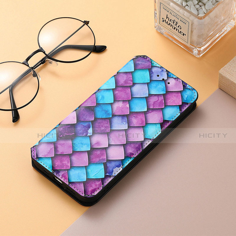 Funda de Cuero Cartera con Soporte Patron de Moda Carcasa H10 para Apple iPhone 14 Plus