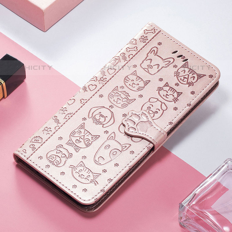 Funda de Cuero Cartera con Soporte Patron de Moda Carcasa H11 para Apple iPhone 15 Pro