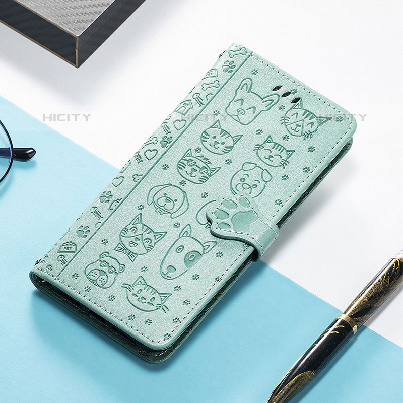 Funda de Cuero Cartera con Soporte Patron de Moda Carcasa H11 para Apple iPhone 15 Pro