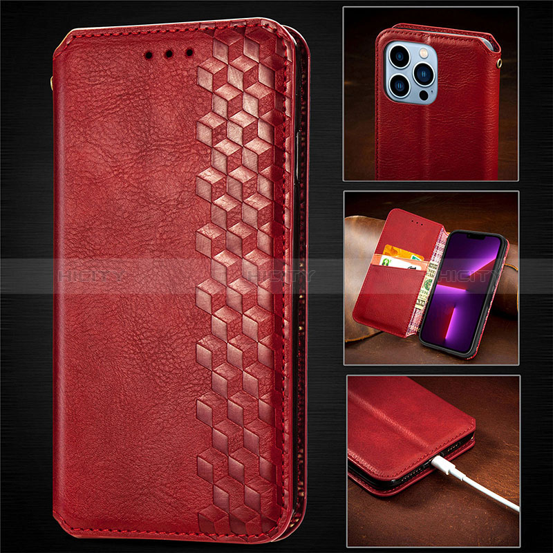 Funda de Cuero Cartera con Soporte Patron de Moda Carcasa H14 para Apple iPhone 14 Pro Max