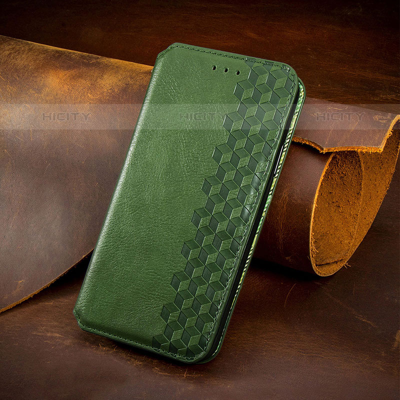 Funda de Cuero Cartera con Soporte Patron de Moda Carcasa H14 para Apple iPhone 16 Pro