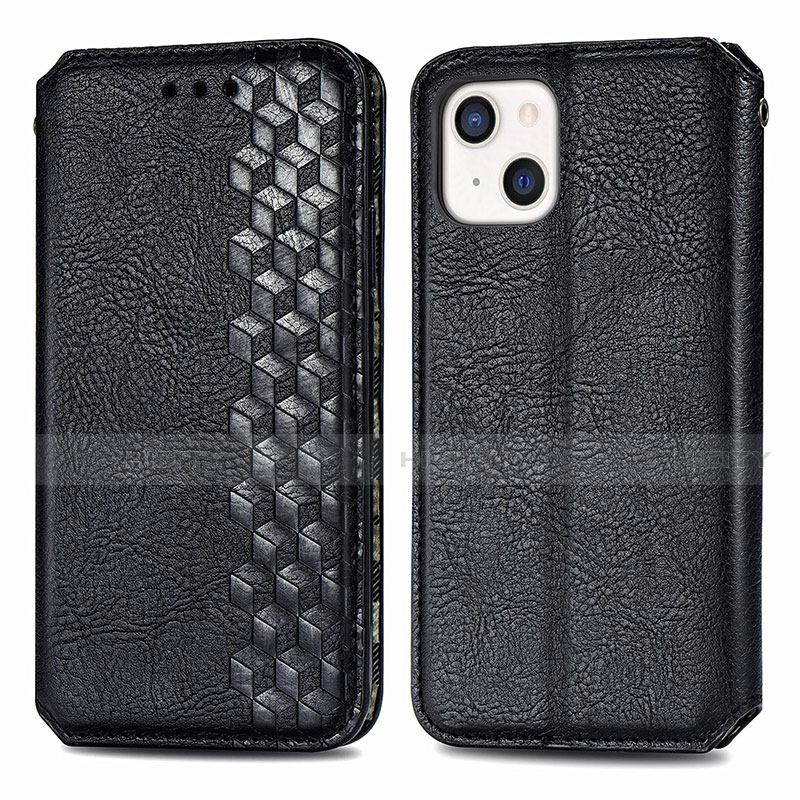 Funda de Cuero Cartera con Soporte Patron de Moda Carcasa H15 para Apple iPhone 13