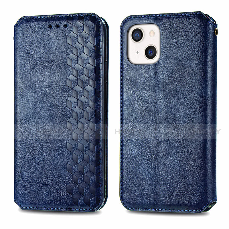 Funda de Cuero Cartera con Soporte Patron de Moda Carcasa H15 para Apple iPhone 13