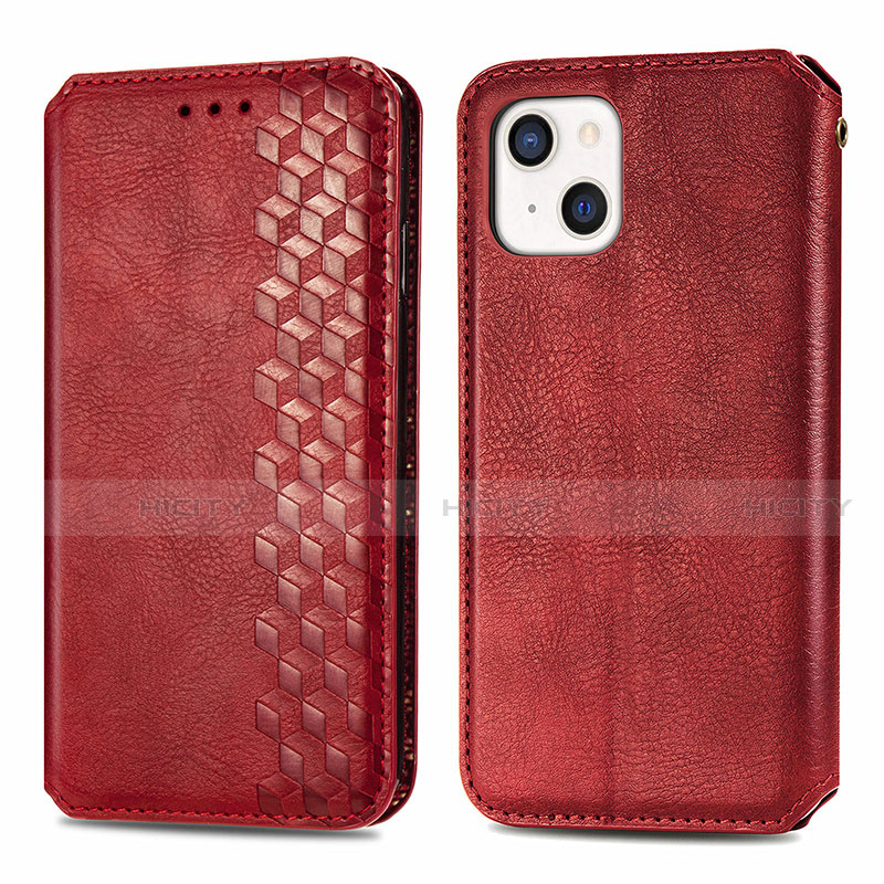 Funda de Cuero Cartera con Soporte Patron de Moda Carcasa H15 para Apple iPhone 13