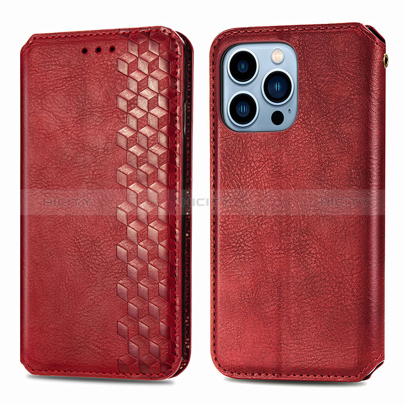 Funda de Cuero Cartera con Soporte Patron de Moda Carcasa H15 para Apple iPhone 14 Pro Max