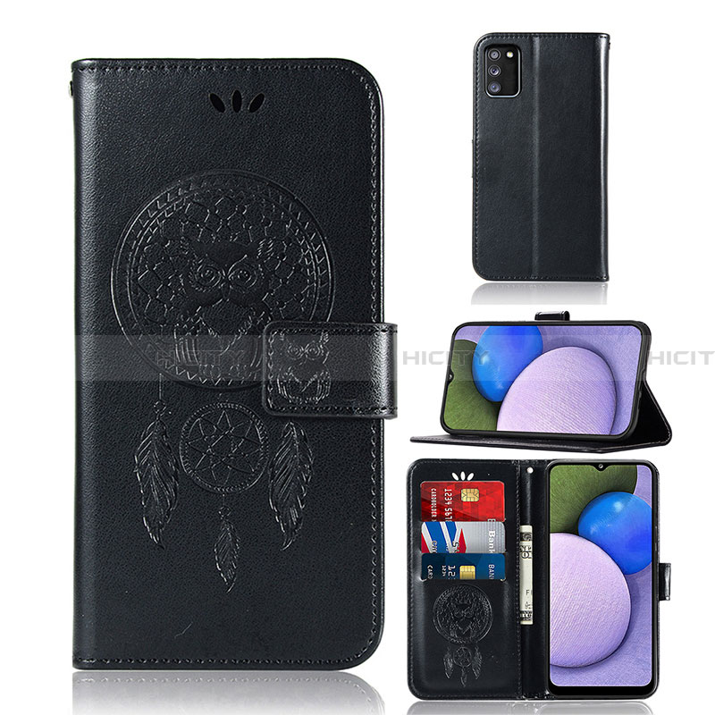 Funda de Cuero Cartera con Soporte Patron de Moda Carcasa JX1 para Samsung Galaxy F02S SM-E025F