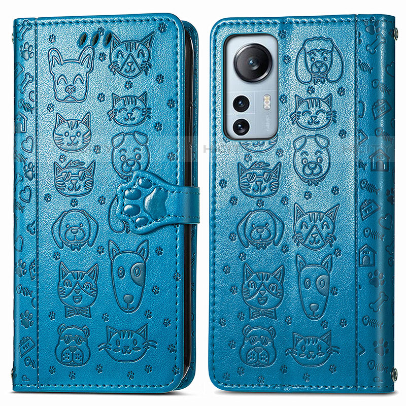 Funda de Cuero Cartera con Soporte Patron de Moda Carcasa L01 para Xiaomi Mi 12 Lite 5G